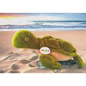 Chosun Green Sea Turtle Large 21" Plush Stuffed Animal Toy Age 3+ W/hang tag Nos